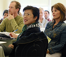 Group of adults in professional development setting