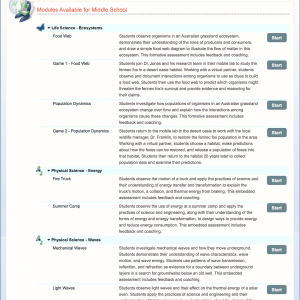 Sim Scientist Modules