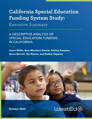 CA Special Education Funding System Study (Executive Summary)