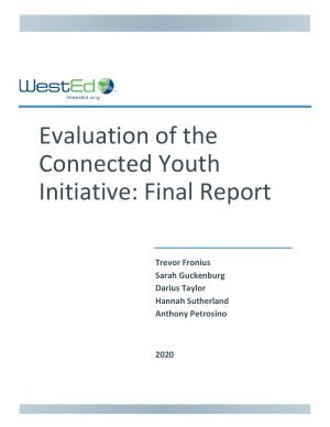 Evaluation of the Connected Youth Initiative