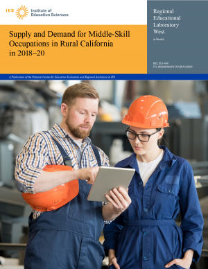 REL West Supply and Demand for Middle-Skill Occupants in Rural California in 2018 through 2020