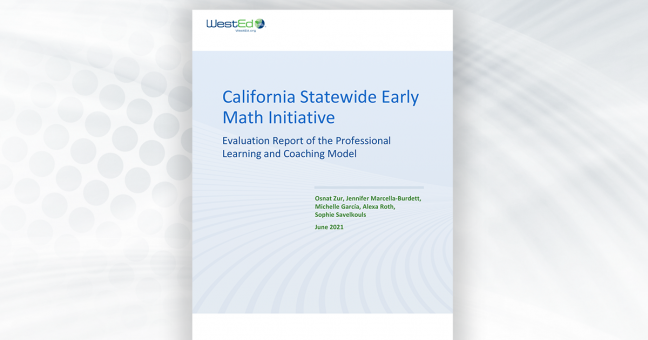 California Statewide Early Math Initiative