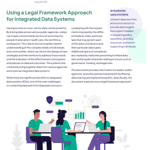 Using a Legal Framework Approach for Integrated Data Systems