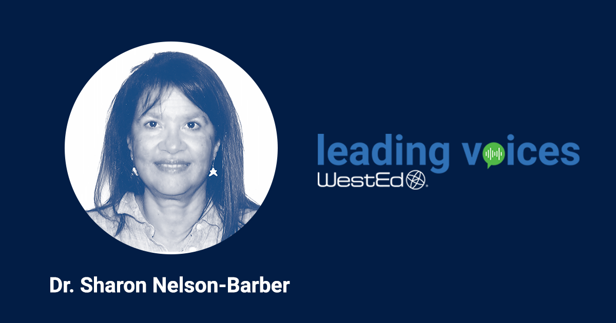 Dr. Sharon Nelson-Barber