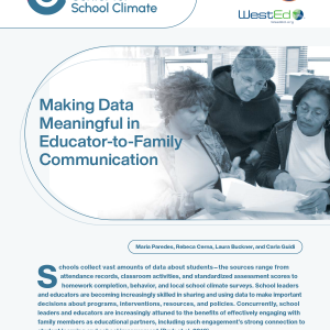 Making Data Meaning in Educator-to-Family Communication