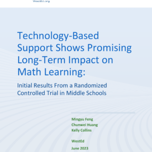 Technology-Based Support Shows Promising Long-Term Impact on Math Learning: Initial Results from a Randomized Controlled Trial in Middle Schools