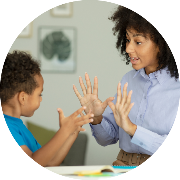 student and teacher counting