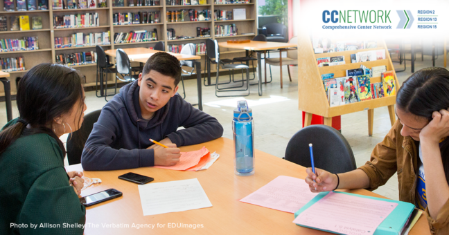 Students studying together