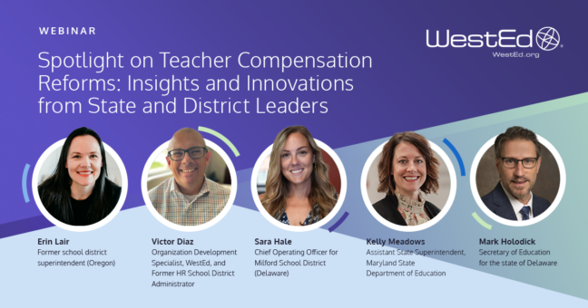 Spotlight on Teacher Compensation Reforms Webinar