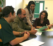 Photo of adults performing professional development